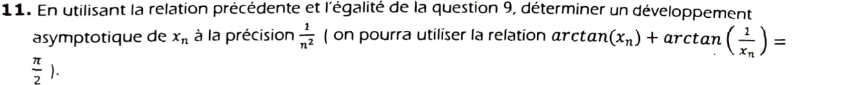 Énoncé Q11