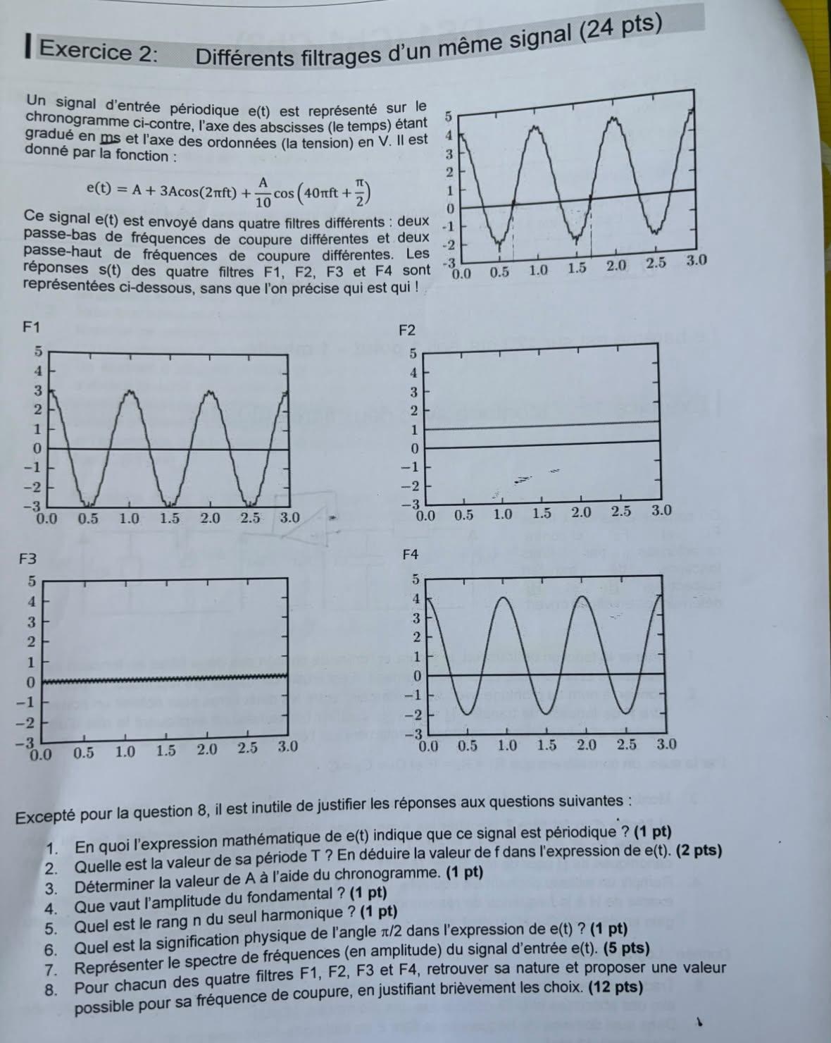 Énoncé exercice 2