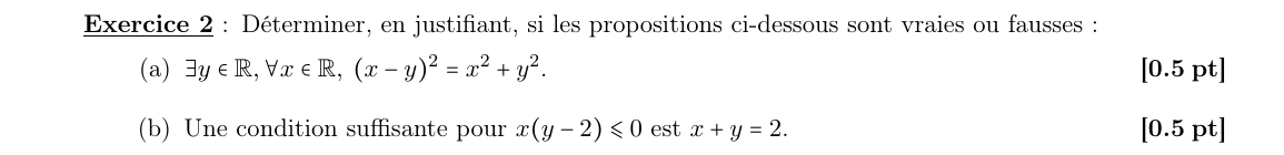 Énoncé exercice 2