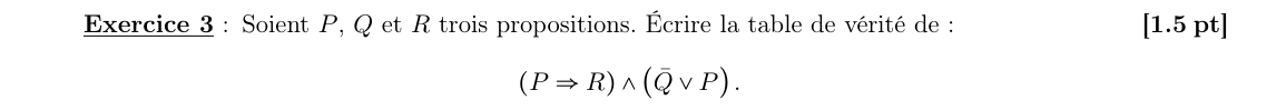 Énoncé exercice 3