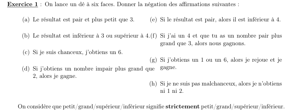 Énoncé TD1 Exercice 1