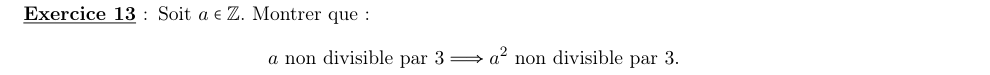 Énoncé TD1 Exercice 13