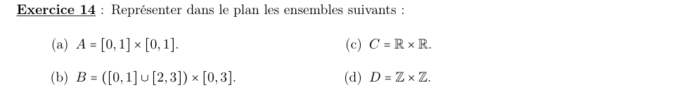 Énoncé TD2 Exercice 14