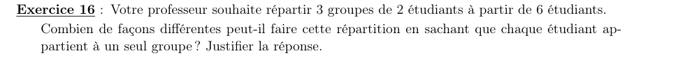 Énoncé TD2 Exercice 16