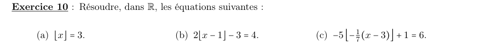 Énoncé TD4 Exercice 10