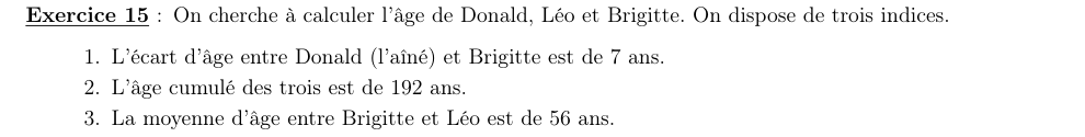 Énoncé TD4 Exercice 15