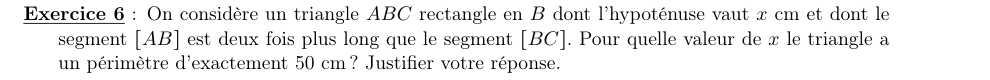 Énoncé TD4 Exercice 6